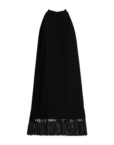 Boutique Moschino Woman Midi Dress Black Size 10 Polyester