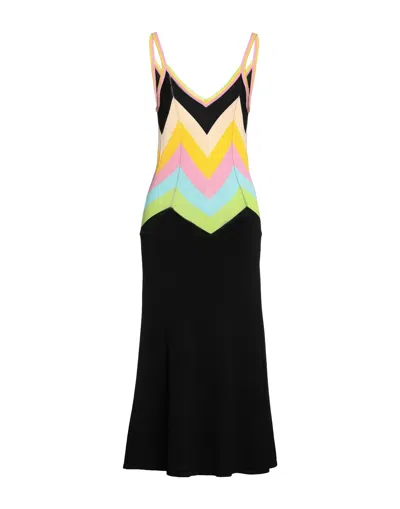 Boutique Moschino Midi Dresses In Black