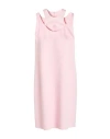 Boutique Moschino Woman Midi Dress Pink Size 12 Acetate, Viscose, Elastane In Pink
