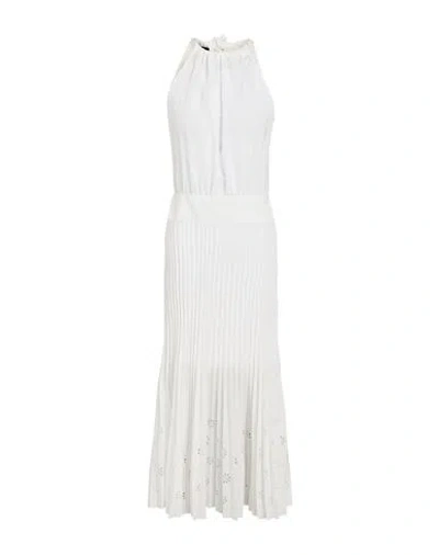 Boutique Moschino Woman Midi Dress White Size 10 Polyester