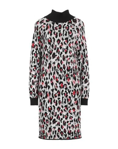 Boutique Moschino Woman Midi Dress White Size 8 Viscose, Polyamide