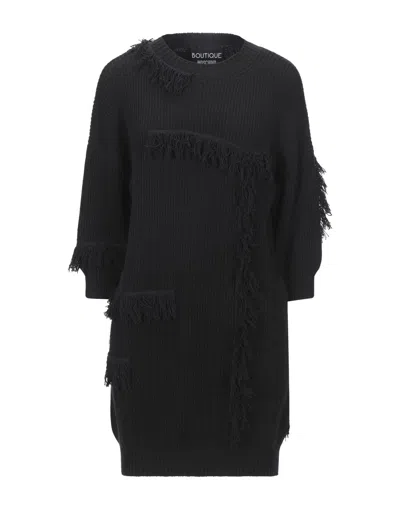Boutique Moschino Short Dresses In Black