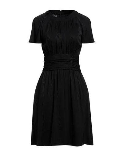 Boutique Moschino Woman Mini Dress Black Size 6 Viscose In Black