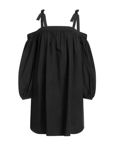 Boutique Moschino Short Dresses In Black