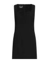 Boutique Moschino Woman Mini Dress Black Size 8 Polyester In Black