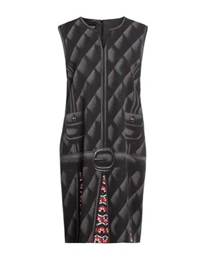 Boutique Moschino Woman Mini Dress Black Size 8 Polyester, Elastane