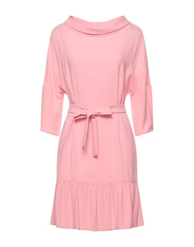 Boutique Moschino Short Dresses In Pink