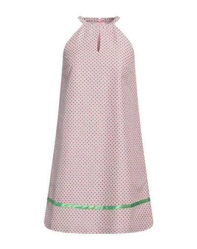 Boutique Moschino Woman Mini Dress Pink Size 6 Polyester, Cotton