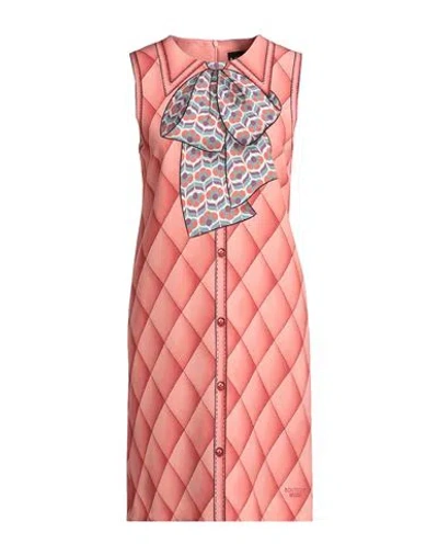 Boutique Moschino Woman Mini Dress Pink Size 6 Polyester, Elastane