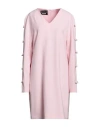 Boutique Moschino Woman Mini Dress Pink Size 8 Polyester, Elastane, Acetate, Silk In Pink