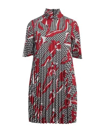 Boutique Moschino Woman Mini Dress Red Size 6 Polyester, Elastane