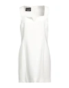 Boutique Moschino Woman Mini Dress White Size 10 Polyester