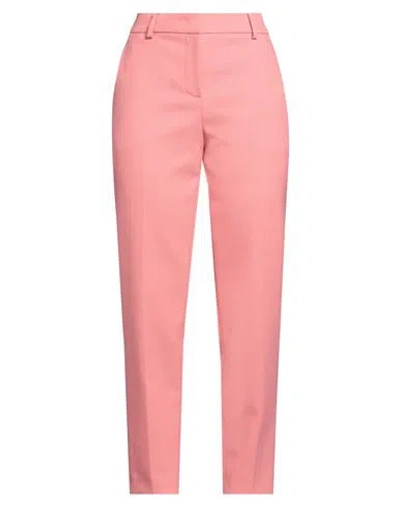 Boutique Moschino Woman Pants Antique Rose Size 6 Polyester, Virgin Wool, Elastane In Pink