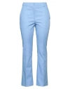 Boutique Moschino Woman Pants Azure Size 8 Cotton, Elastane In Blue