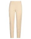 Boutique Moschino Woman Pants Beige Size 10 Cotton, Elastane