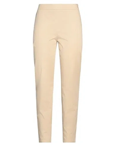 Boutique Moschino Woman Pants Beige Size 10 Cotton, Elastane