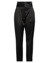 Boutique Moschino Woman Pants Black Size 12 Acetate, Polyamide, Elastane