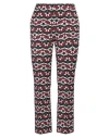 Boutique Moschino Woman Pants Black Size 12 Cotton, Polyester, Elastane In Black