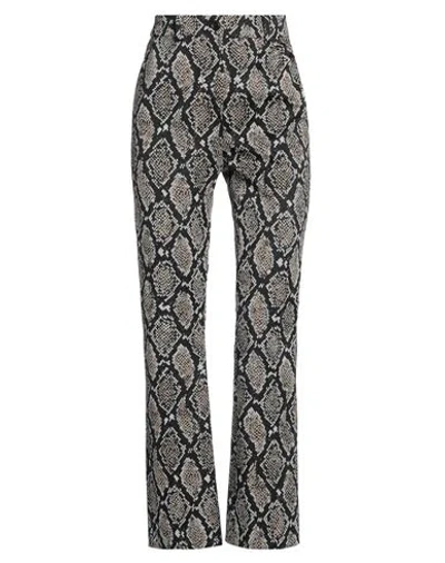 Boutique Moschino Woman Pants Black Size 6 Polyamide, Elastane In Gray