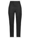 Boutique Moschino Woman Pants Black Size 10 Cotton, Elastane