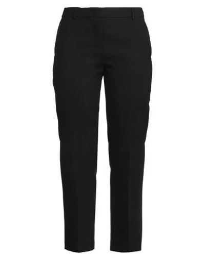 Boutique Moschino Woman Pants Black Size 6 Polyester, Virgin Wool, Elastane