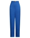 Boutique Moschino Woman Pants Bright Blue Size 14 Viscose In Blue
