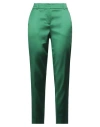 Boutique Moschino Woman Pants Emerald Green Size 10 Acetate, Polyamide, Elastane