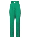 Boutique Moschino Woman Pants Emerald Green Size 8 Viscose In Green