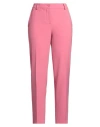 Boutique Moschino Woman Pants Fuchsia Size 12 Polyester, Elastane In Pink