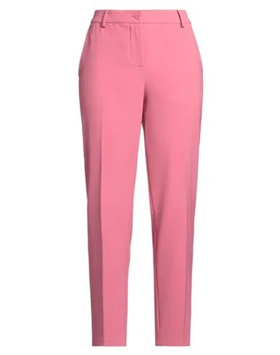 Boutique Moschino Woman Pants Fuchsia Size 12 Polyester, Elastane In Pink