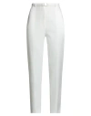 Boutique Moschino Woman Pants Ivory Size 8 Acetate, Viscose, Elastane In Gold