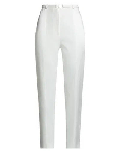 Boutique Moschino Woman Pants Ivory Size 8 Acetate, Viscose, Elastane In Gold