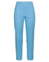 Boutique Moschino Woman Pants Light Blue Size 6 Cotton, Elastane