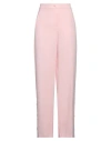 Boutique Moschino Woman Pants Light Pink Size 10 Acetate, Viscose, Elastane