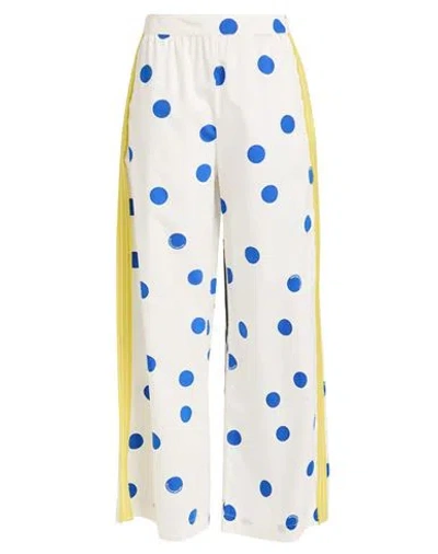 Boutique Moschino Woman Pants Off White Size 6 Cotton, Silk