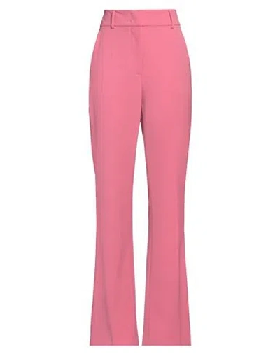 Boutique Moschino Woman Pants Antique Rose Size 12 Triacetate, Polyester In Pink