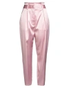 Boutique Moschino Woman Pants Pink Size 8 Acetate, Polyamide, Elastane