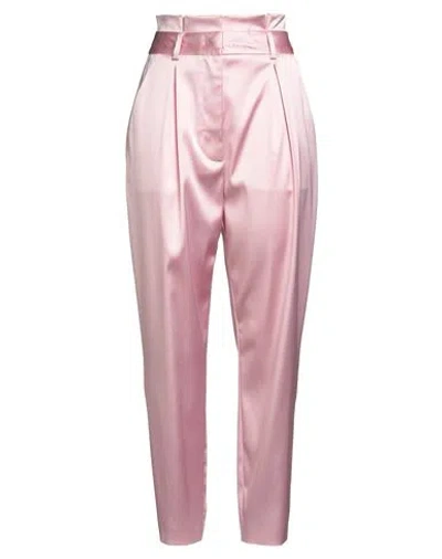 Boutique Moschino Woman Pants Pink Size 8 Acetate, Polyamide, Elastane