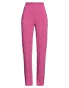 Boutique Moschino Woman Pants Purple Size 10 Viscose, Polyamide In Purple