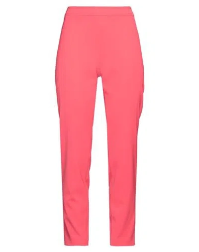 Boutique Moschino Woman Pants Red Size 6 Triacetate, Polyester