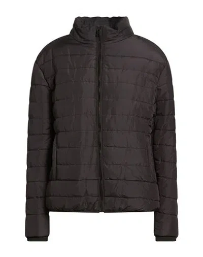 Boutique Moschino Woman Puffer Black Size L Polyester