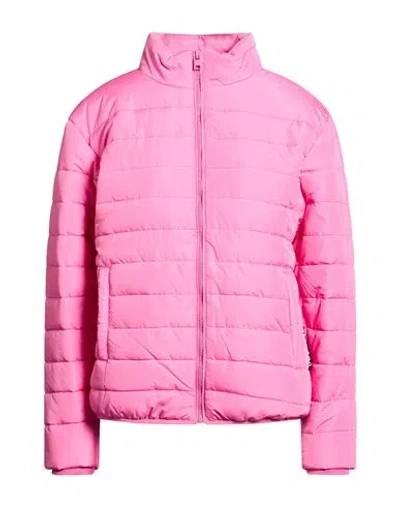 Boutique Moschino Woman Puffer Pink Size Xl Polyester