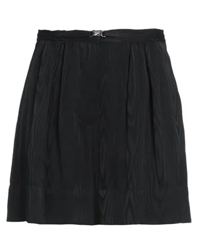 Boutique Moschino Woman Shorts & Bermuda Shorts Black Size 6 Viscose