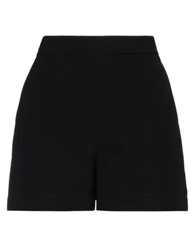 Boutique Moschino Woman Shorts & Bermuda Shorts Black Size 6 Polyester