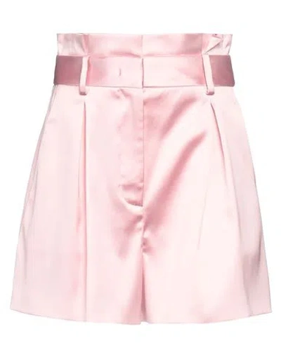 Boutique Moschino Woman Shorts & Bermuda Shorts Pink Size 4 Acetate, Polyamide, Elastane