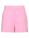 Boutique Moschino Woman Shorts & Bermuda Shorts Pink Size 4 Polyester In Pink
