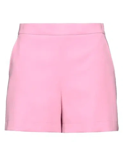 Boutique Moschino Woman Shorts & Bermuda Shorts Pink Size 8 Polyester