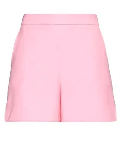 Boutique Moschino Woman Shorts & Bermuda Shorts Pink Size 10 Polyester