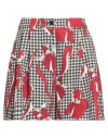 Boutique Moschino Woman Shorts & Bermuda Shorts Red Size 14 Polyester, Elastane In Red