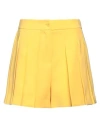Boutique Moschino Woman Shorts & Bermuda Shorts Yellow Size 0 Polyester
